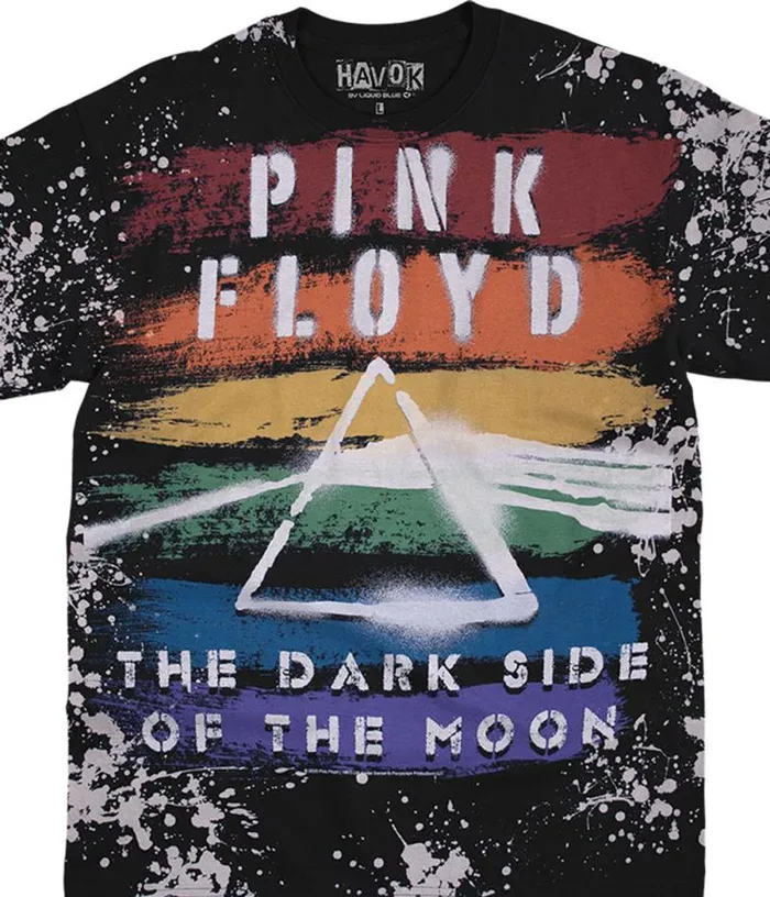 Liquid Blue TShirt Men Spectrum Havok Black TShirt