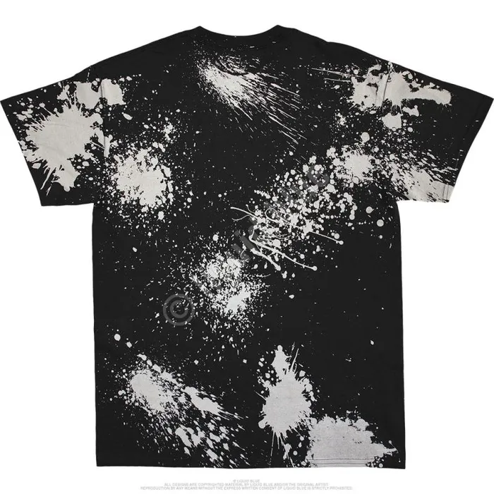 Liquid Blue TShirt Men Spectrum Havok Black TShirt