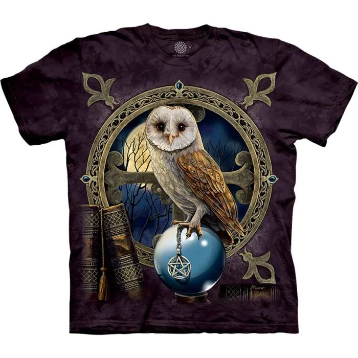 Liquid Blue TShirt Men Spellkeeper Classic Cotton TShirt