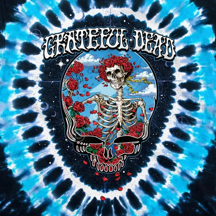 Liquid Blue TShirt Men Steal Your Bertha TieDye TShirt