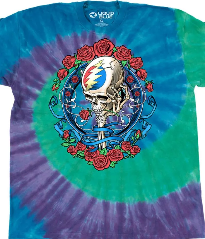 Liquid Blue TShirt Men Steal Your Face Nouveau TShirt