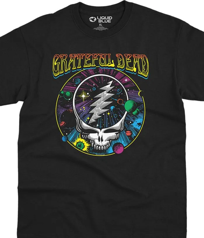 Liquid Blue TShirt Men Steal Your Face Pulp TShirt