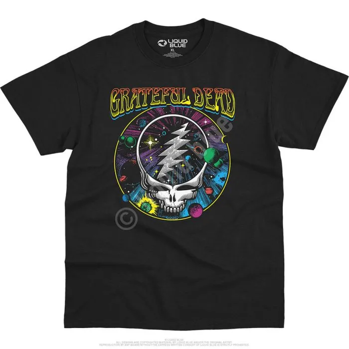Liquid Blue TShirt Men Steal Your Face Pulp TShirt