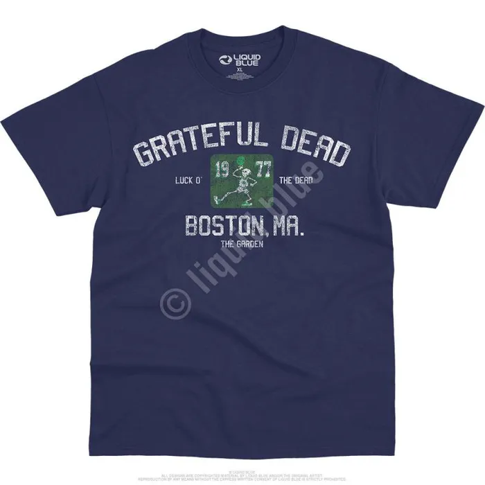 Liquid Blue TShirt Men The Garden TShirt