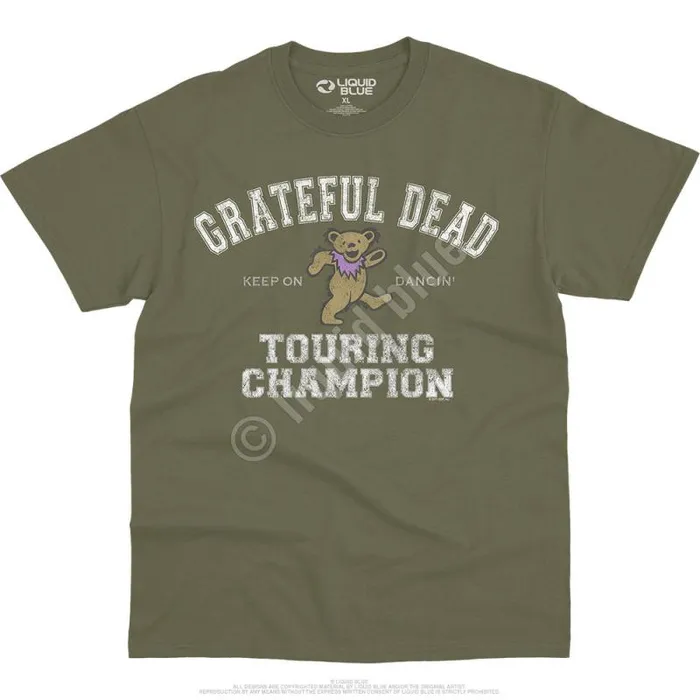 Liquid Blue TShirt Men Touring Champion TShirt
