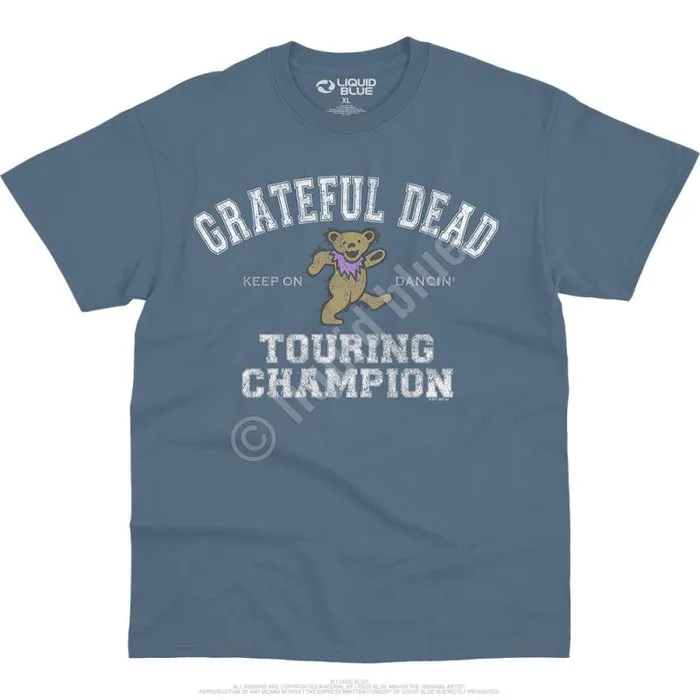 Liquid Blue TShirt Men Touring Champion TShirt