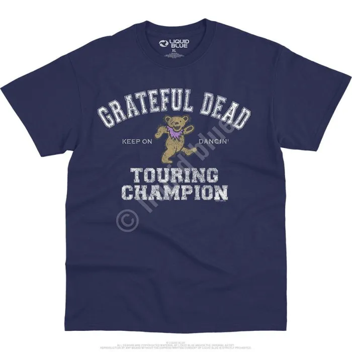 Liquid Blue TShirt Men Touring Champion TShirt