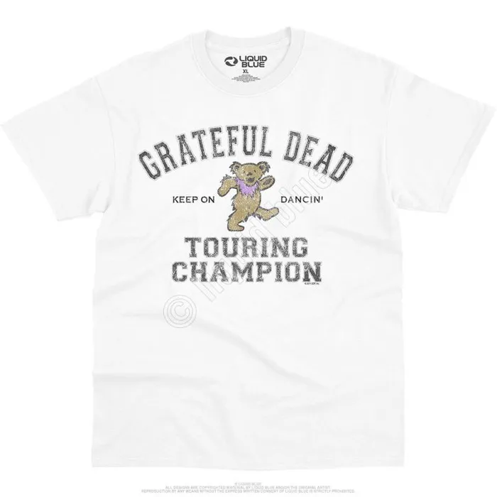 Liquid Blue TShirt Men Touring Champion TShirt