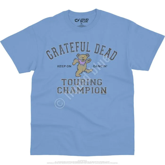 Liquid Blue TShirt Men Touring Champion TShirt