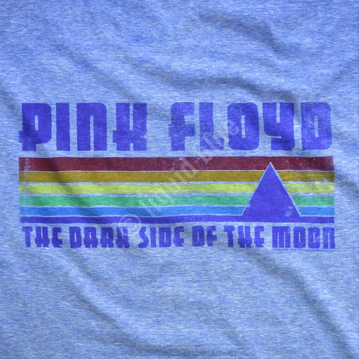 Liquid Blue TriBlend TShirt Men On The Run Blue Heather TriBlend TShirt