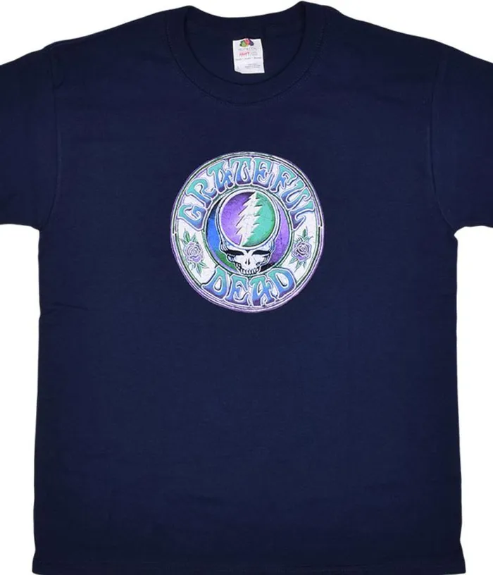Liquid Blue Youth Kids GD Batik SYF Youth Navy TShirt