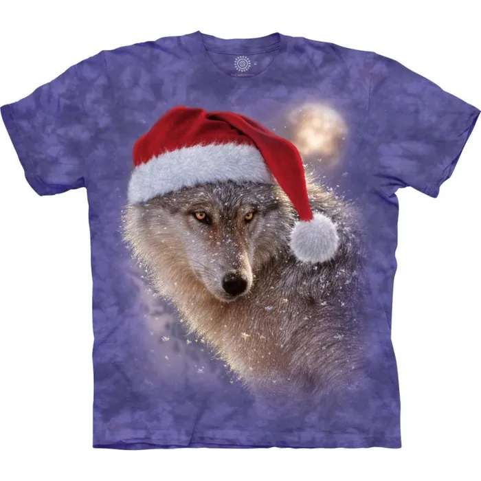 Liquid Blue Youth Kids Holiday Wolf Kids039 TShirt