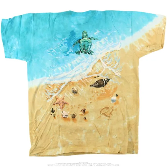 Liquid Blue Youth Kids Turtle Beach Youth TieDye TShirt
