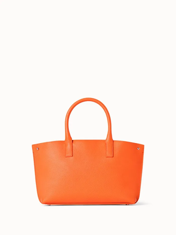 Little Ai Messenger Bag In Leather Zinnia Women Akris Crossbody Bags
