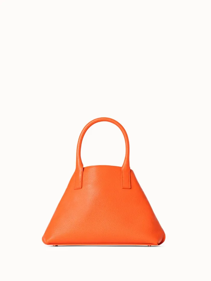 Little Ai Messenger Bag In Leather Zinnia Women Akris Crossbody Bags