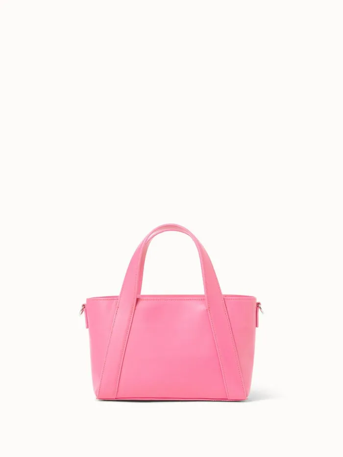 Little Alexa Handbag In Softcalf Leather Blossom Women Akris Top Handle Bags