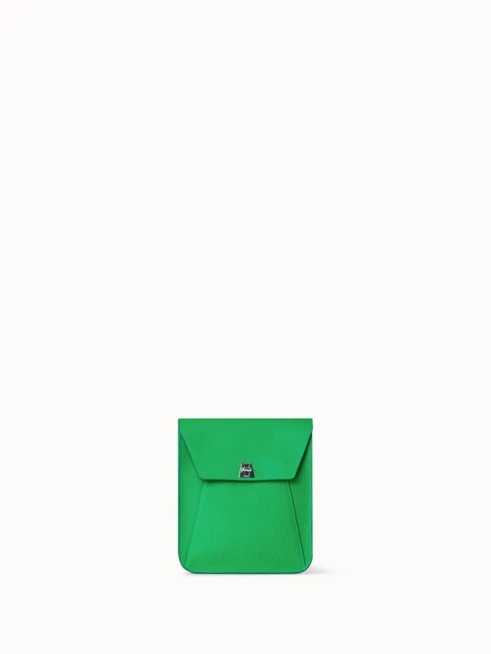 Little Anouk Messenger Bag In Leather Bamboo Women Akris Messenger Bags