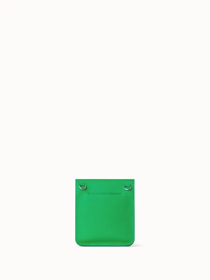 Little Anouk Messenger Bag In Leather Bamboo Women Akris Messenger Bags