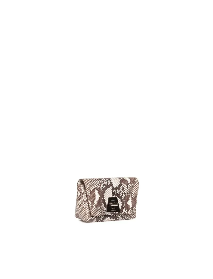 Little Day Bag In Python Leather Rock Women Akris Crossbody Bags