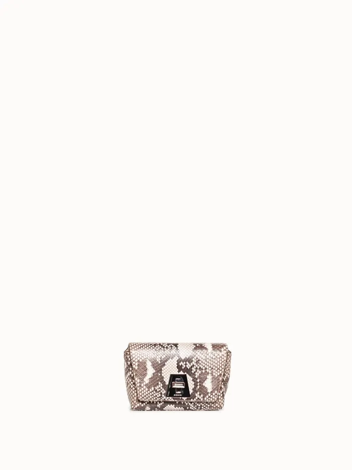 Little Day Bag In Python Leather Rock Women Akris Crossbody Bags