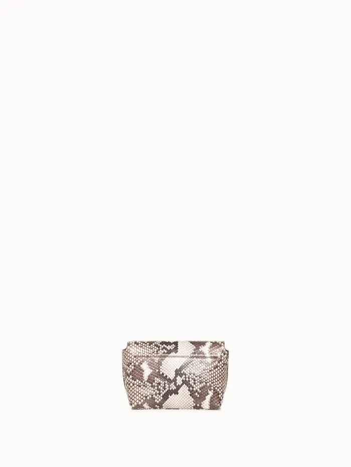 Little Day Bag In Python Leather Rock Women Akris Crossbody Bags