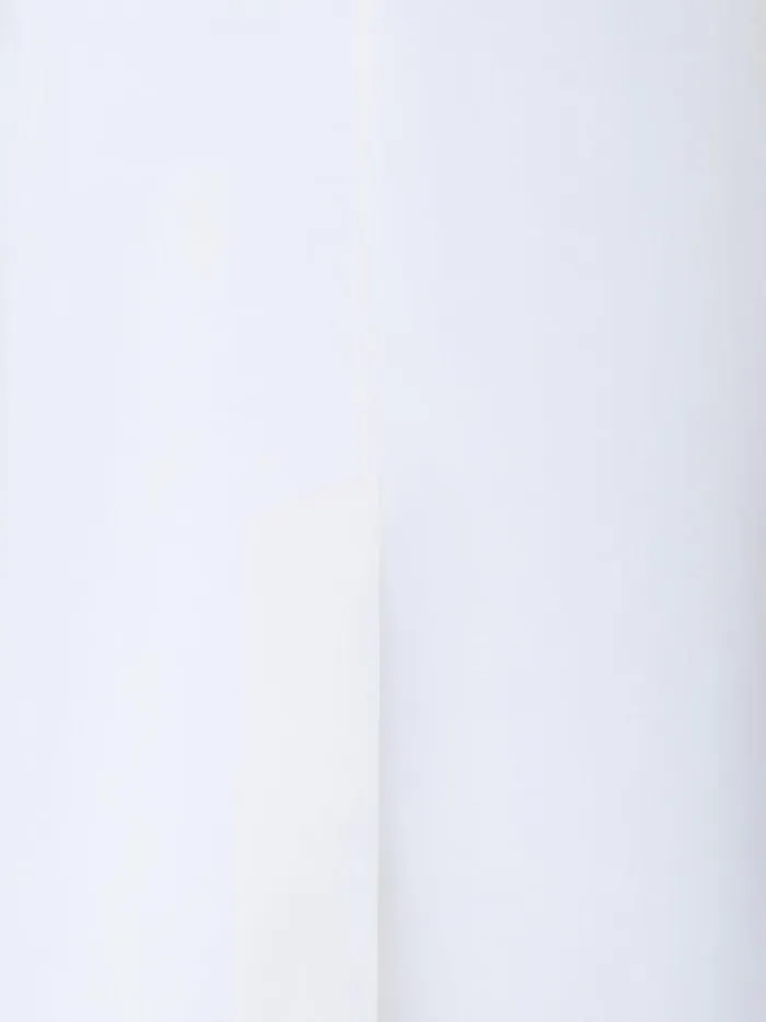 Long Tailored Silk Jacket With SemiSheer Sleeves Ecru Women Akris Jackets