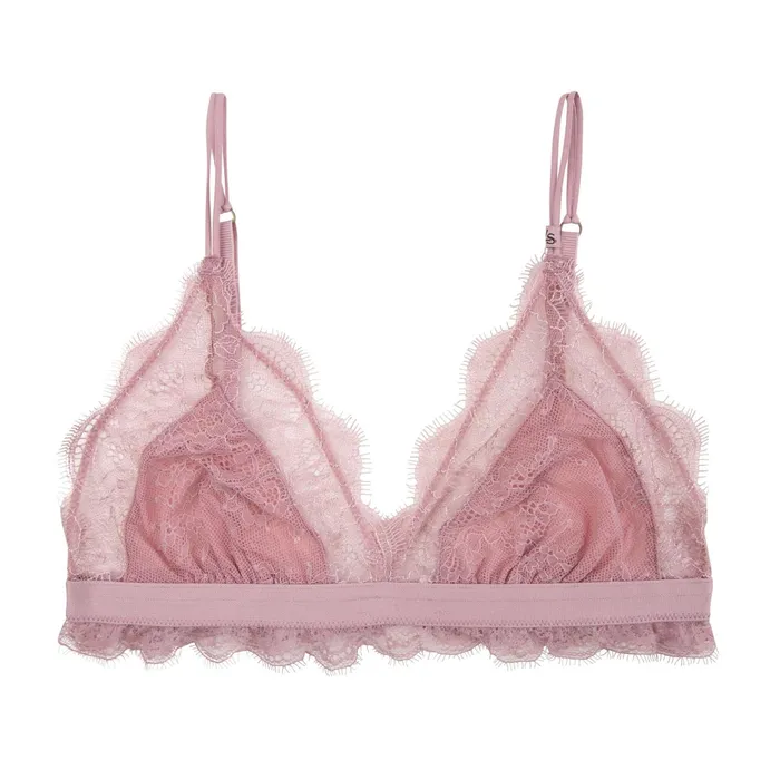 Love Stories Cup A To D Love Lacy Bralette Mauve Pink 8211 Women