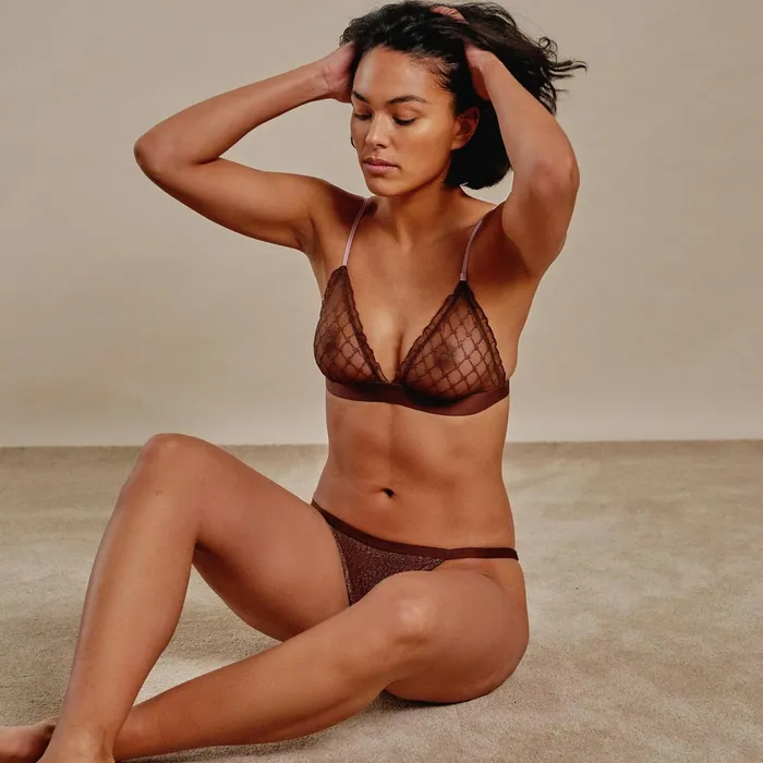 Love Stories Cup A To D Reggipetto Bralette Dark Brown 8211 Women