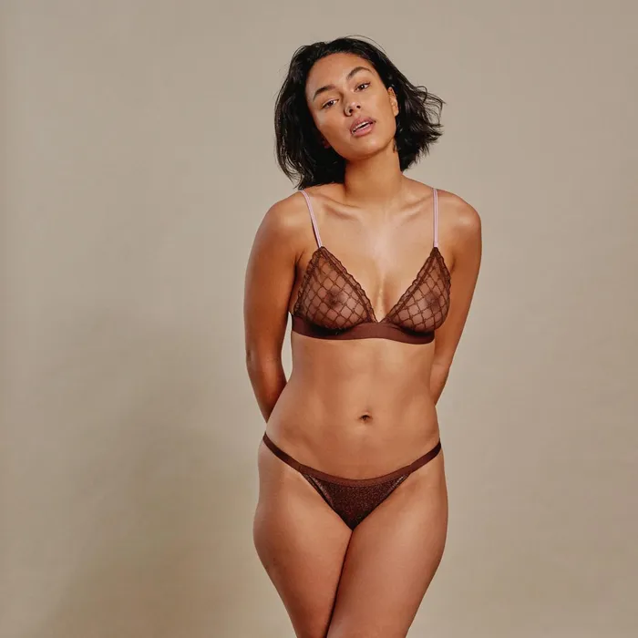Love Stories Cup A To D Reggipetto Bralette Dark Brown 8211 Women