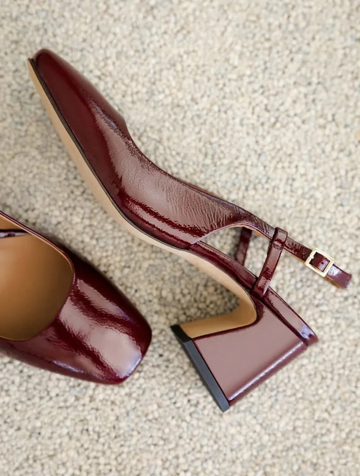 Maddie Nebbiolo Women Bobbies Pumps and Mary Janes