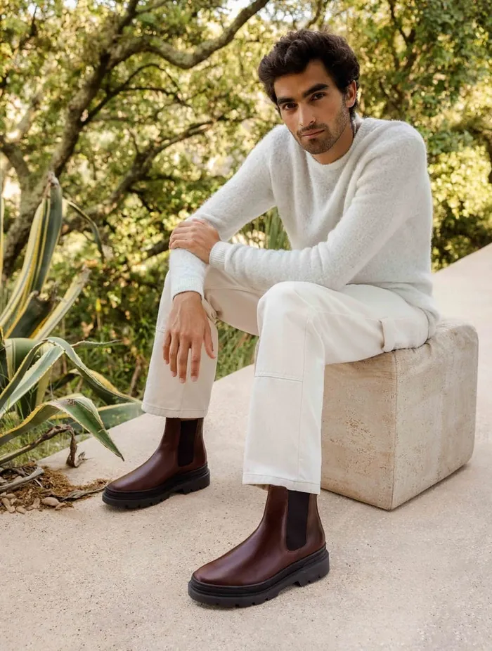 Maokee Coffee Liqueur Men Bobbies Boots