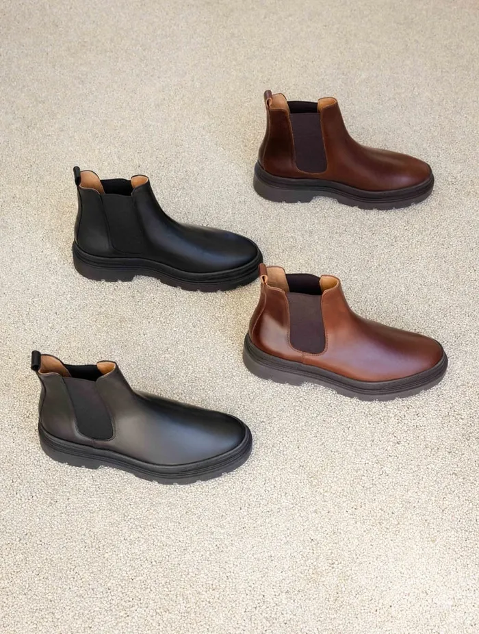 Maokee Coffee Liqueur Men Bobbies Boots