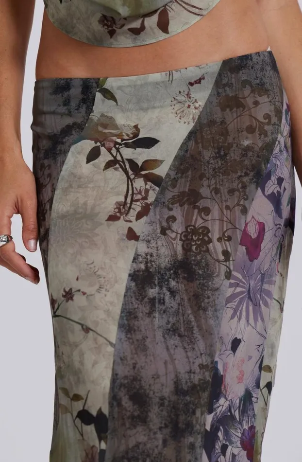 Maxi Skirts Women Jaded London Asteria Panelled Maxi Skirt