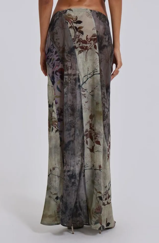 Maxi Skirts Women Jaded London Asteria Panelled Maxi Skirt