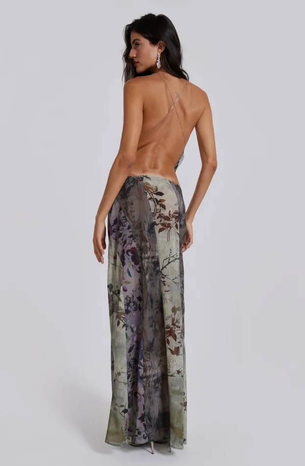 Maxi Skirts Women Jaded London Asteria Panelled Maxi Skirt