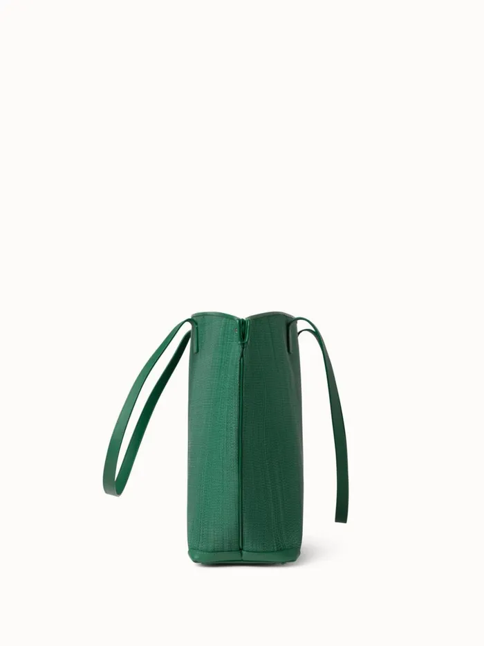 Medium Ai Shoulder Bag In Horsehair Fabric Aloe Women Akris Tote Bags