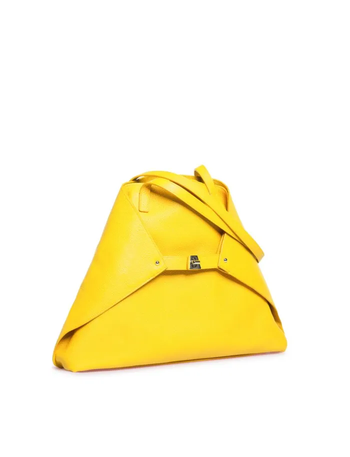 Medium Shoulder Bag In Cervocalf Leather Kodak Women Akris Tote Bags