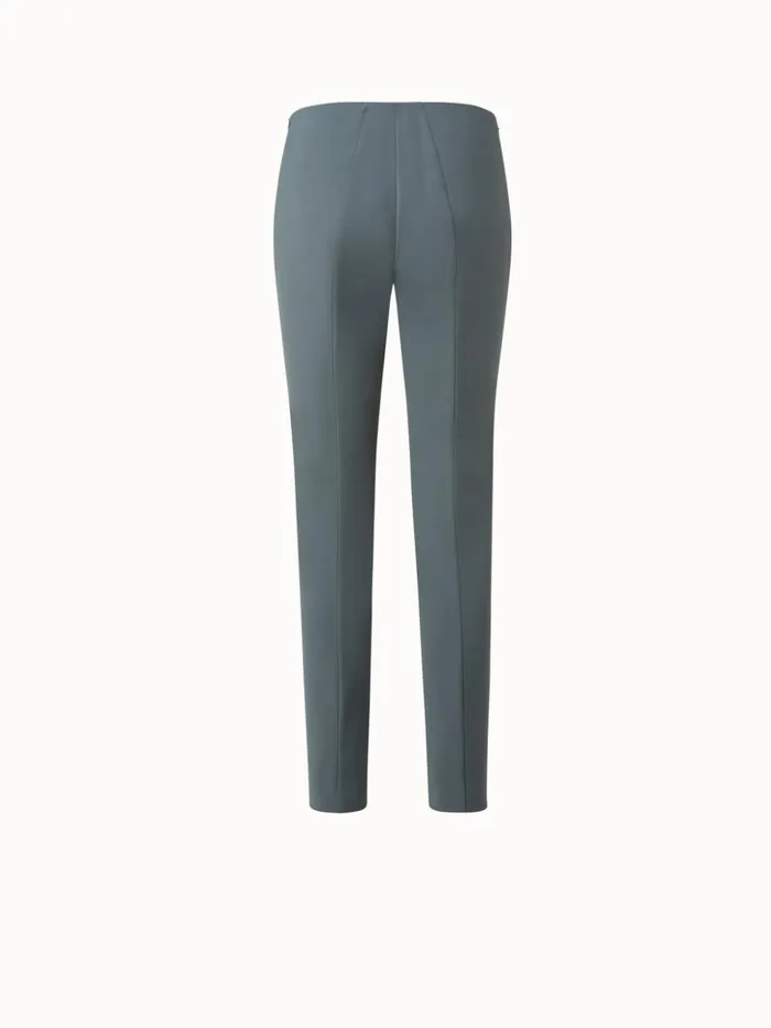 Melissa Cotton Techno Stretch Pant Slate Women Akris Pants