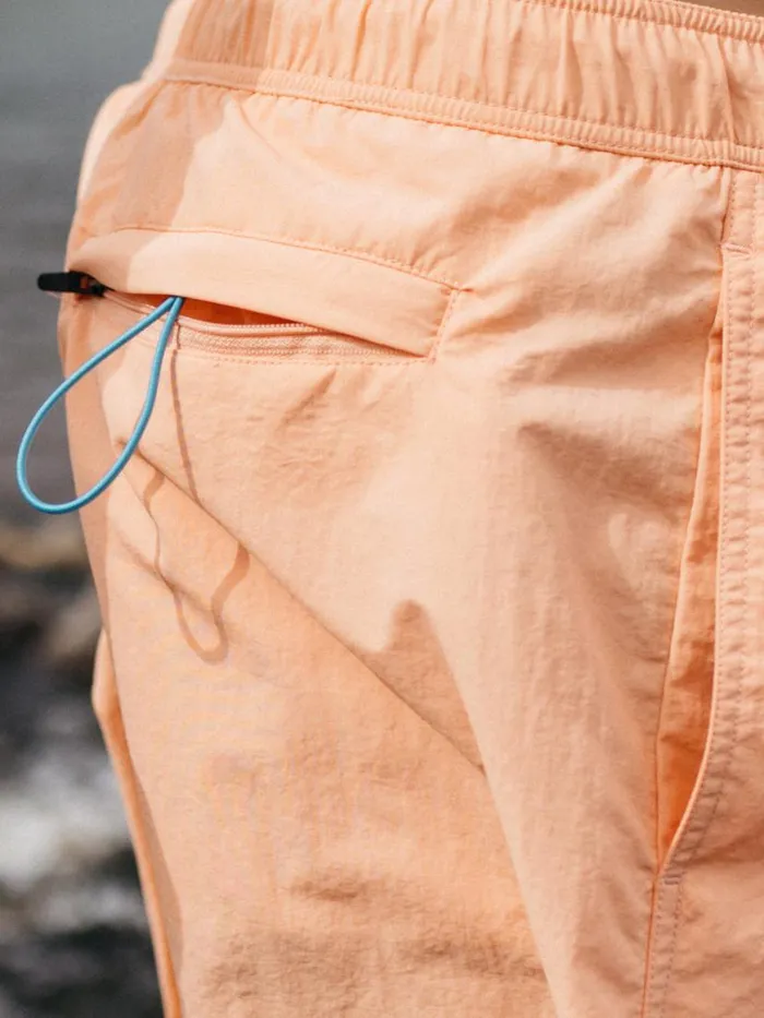 Men Atlas Swim Shorts Reef Pink Finisterre Swim Shorts and Board Shorts