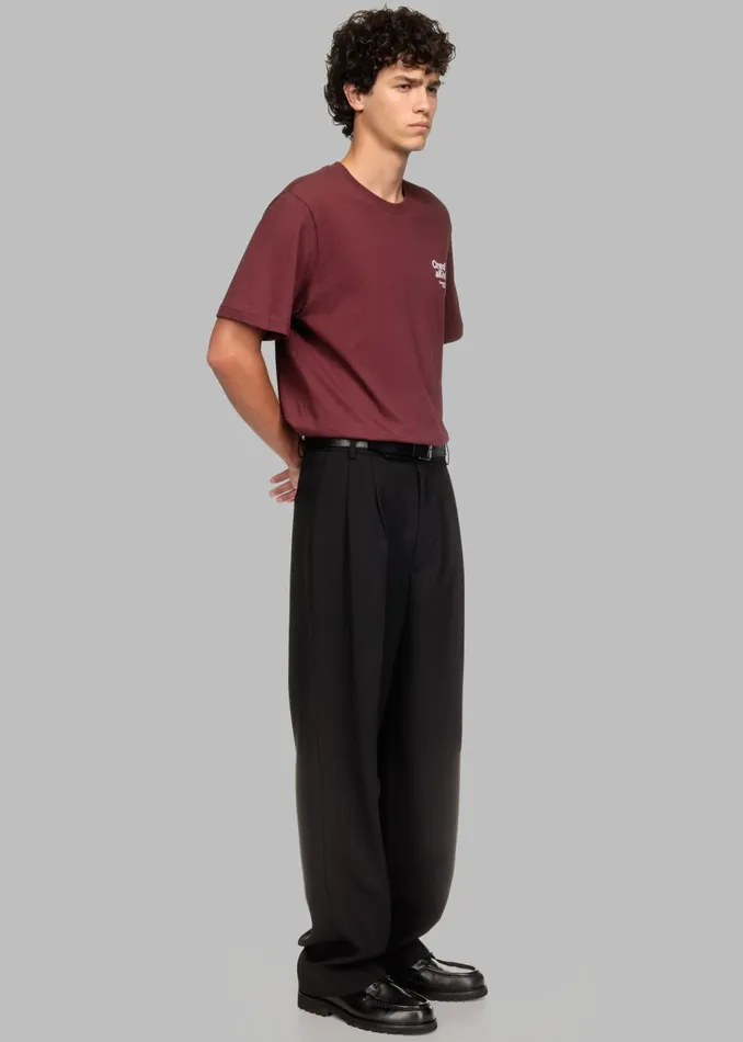 Men Beo Suit Pants X Barbie 8211 Black The Frankie Shop Bottoms