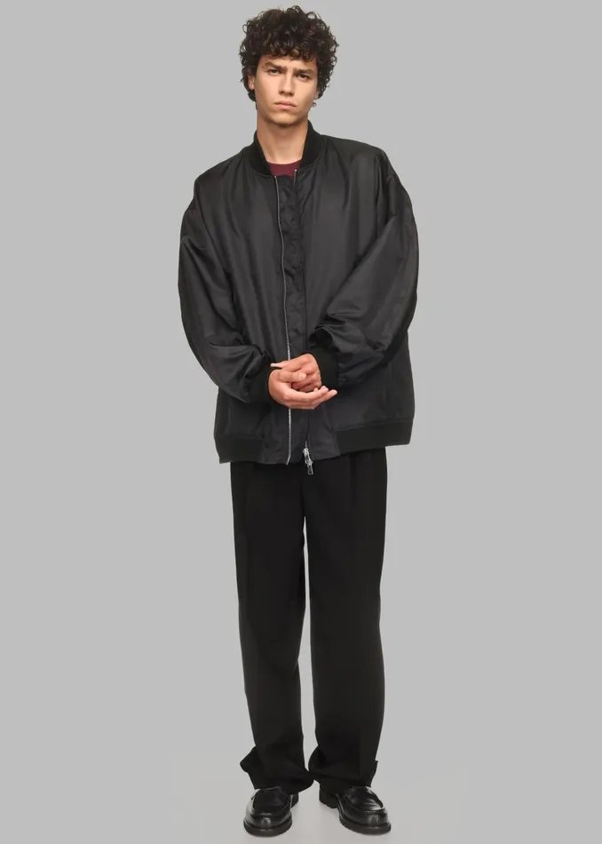 Men Beo Suit Pants X Barbie 8211 Black The Frankie Shop Bottoms