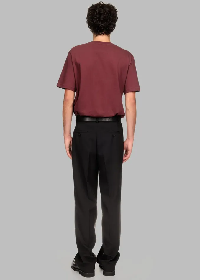 Men Beo Suit Pants X Barbie 8211 Black The Frankie Shop Bottoms