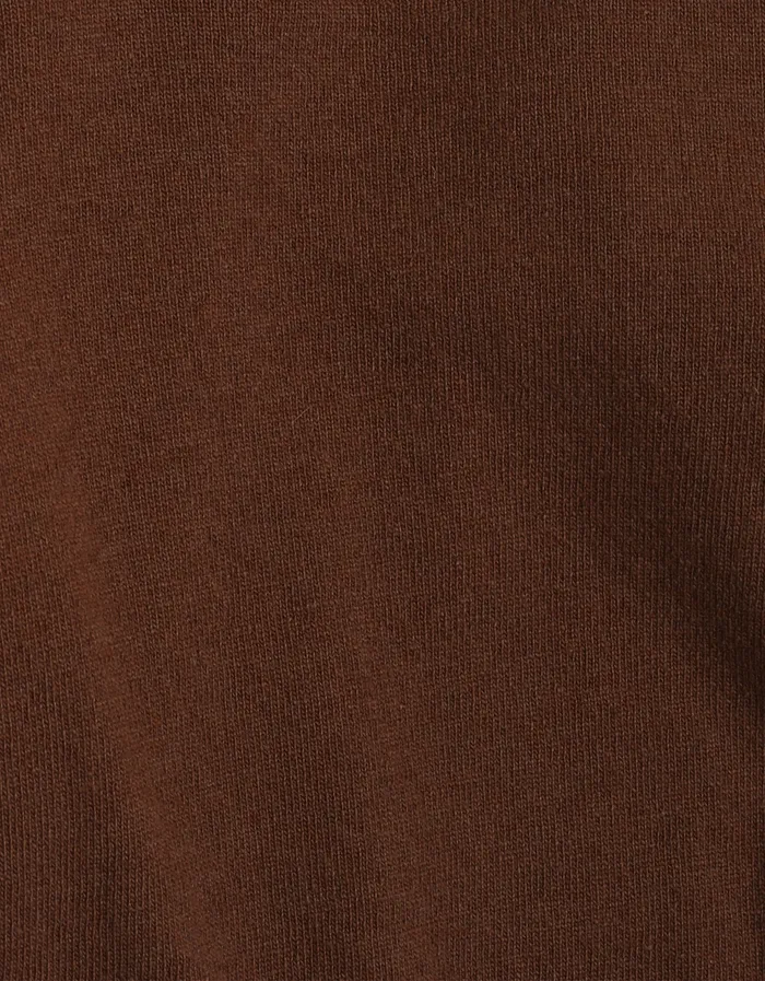 Men Classic Merino Wool Crew 8211 Coffee Brown Knit Sweaters Colorfulstandard