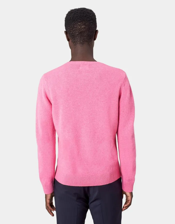 Men Classic Merino Wool Crew Dusty Olive Colorful Standard Knit Sweaters