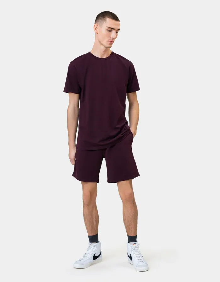 Men Classic Organic Sweatshorts Sahara Camel Colorful Standard Shorts