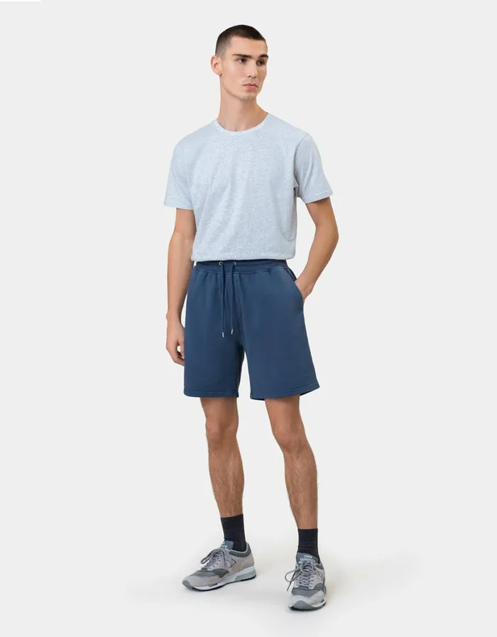 Men Classic Organic Sweatshorts Soft Lavender Colorful Standard Shorts
