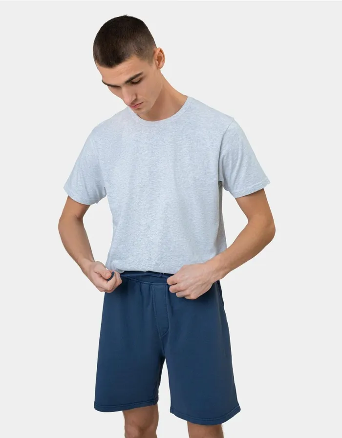 Men Classic Organic Sweatshorts Soft Lavender Colorful Standard Shorts