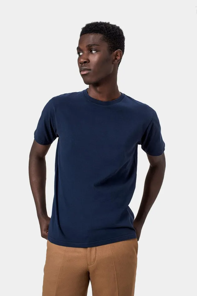 Men Classic Organic Tee Sahara Camel Colorful Standard TShirts