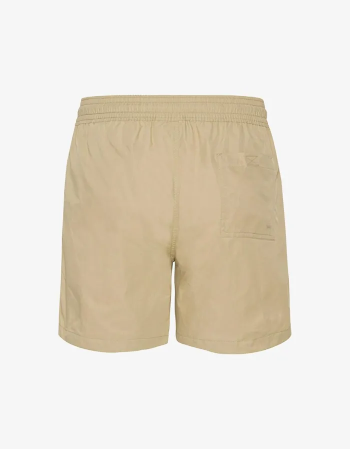 Men Classic Swim Shorts Desert Khaki Colorful Standard Shorts