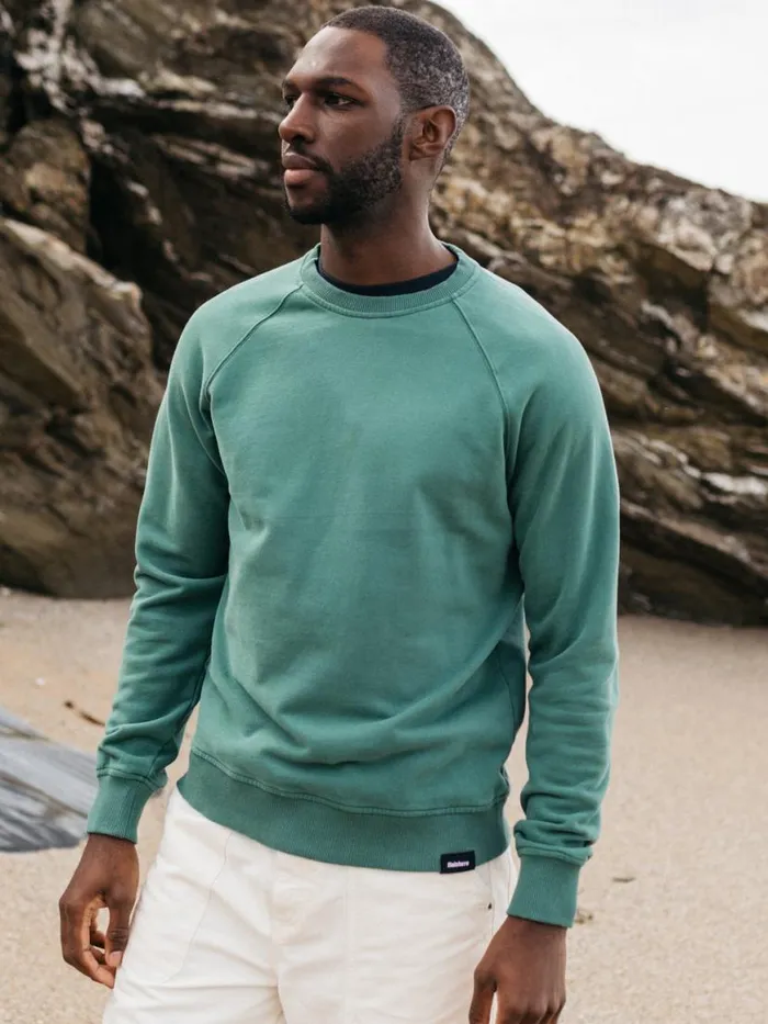 Men Coho Sweatshirt Pine Shadow Finisterre Sweatshirts and Hoodies